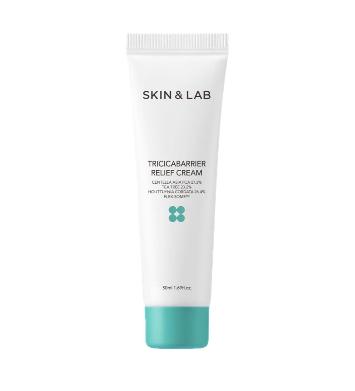Крем заспокійливий з центеллою SKIN&LAB Tricicabarrier Relief Cream 50 мл (4726)
