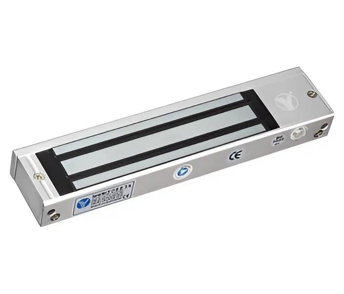 Электромагнитный замок Yli Electronic YM-180N(LED) DC12 V/400 mA, DC24 V/200 mA серый (99-00002704)