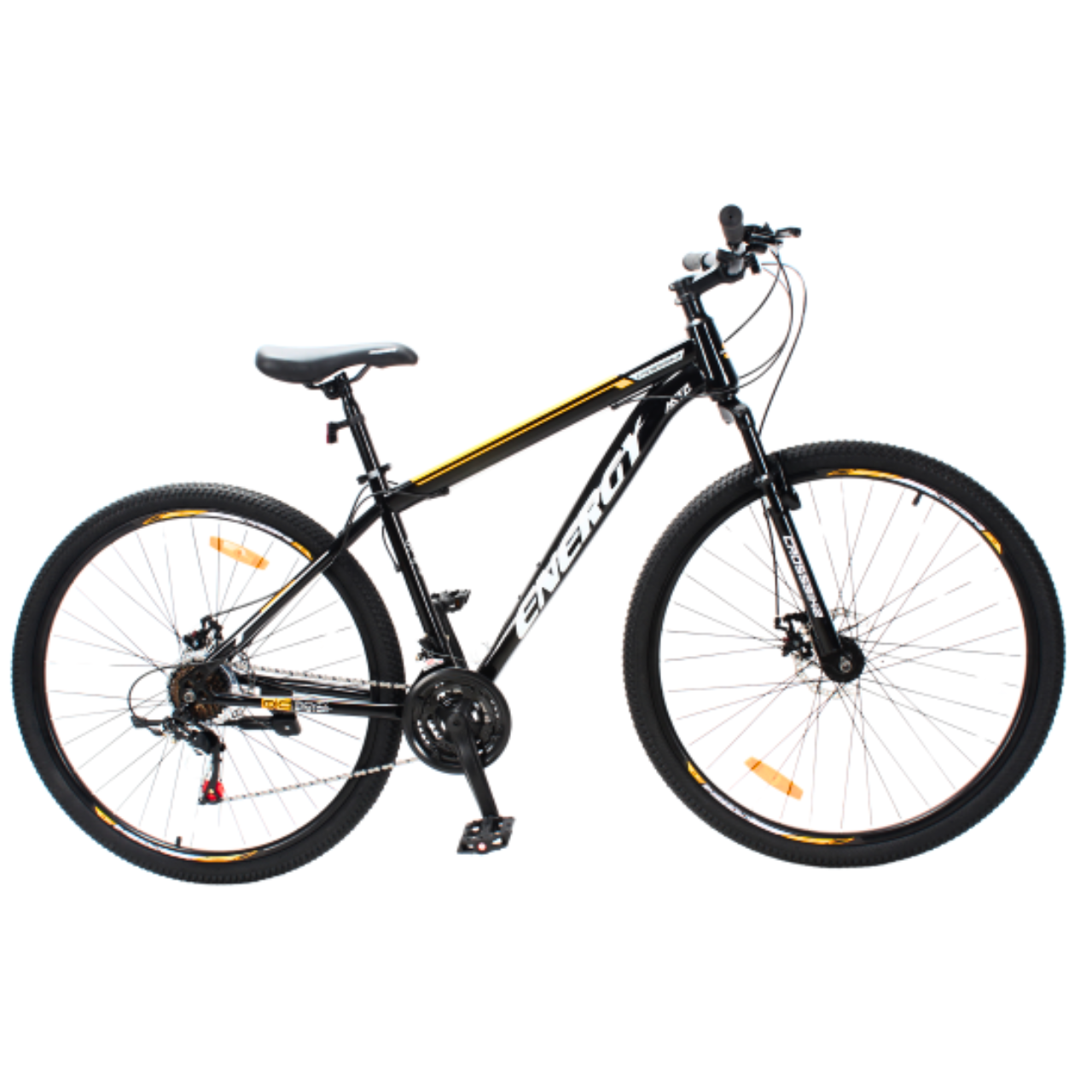 Велосипед CrossBike Energy 2025 29" 19" Black-orange