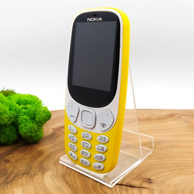 Мобільний телефон Nokia 3310 з великим дисплеєм Yellow (22323)