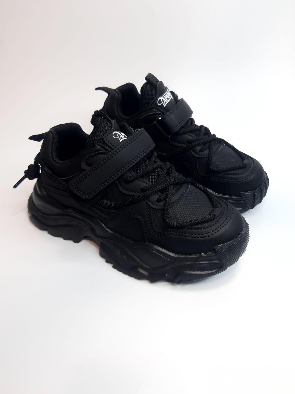 Кроссовки Apawwa для девочки р. 36 22,5 см Черный (576 G black)