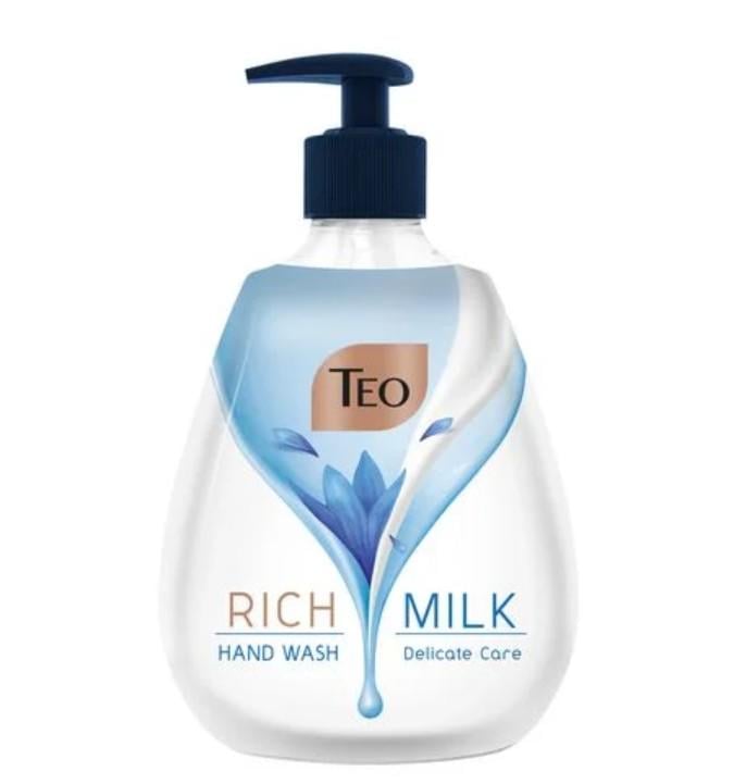 Мило рідке з дозатором TEO Delicate Care 400 мл (3800024045141)