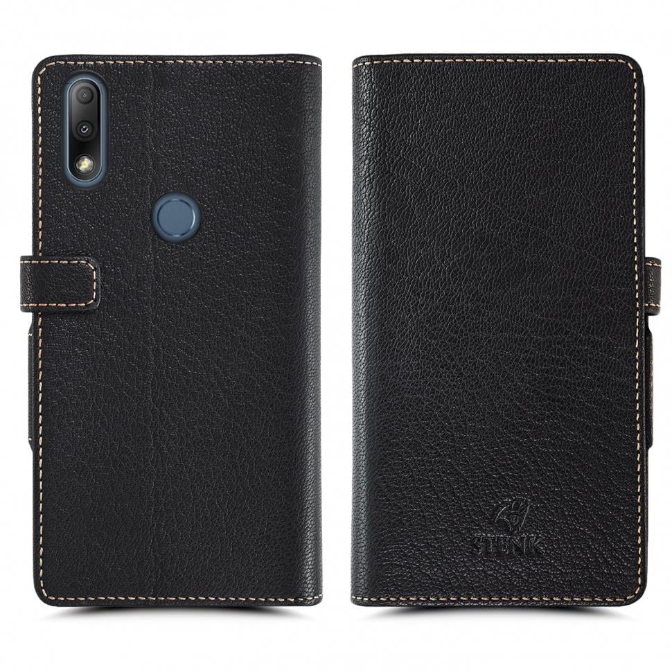 Чехол книжка Stenk Wallet для ASUS ZenFone Max Plus (M2) ZB634KL Черный (67239)