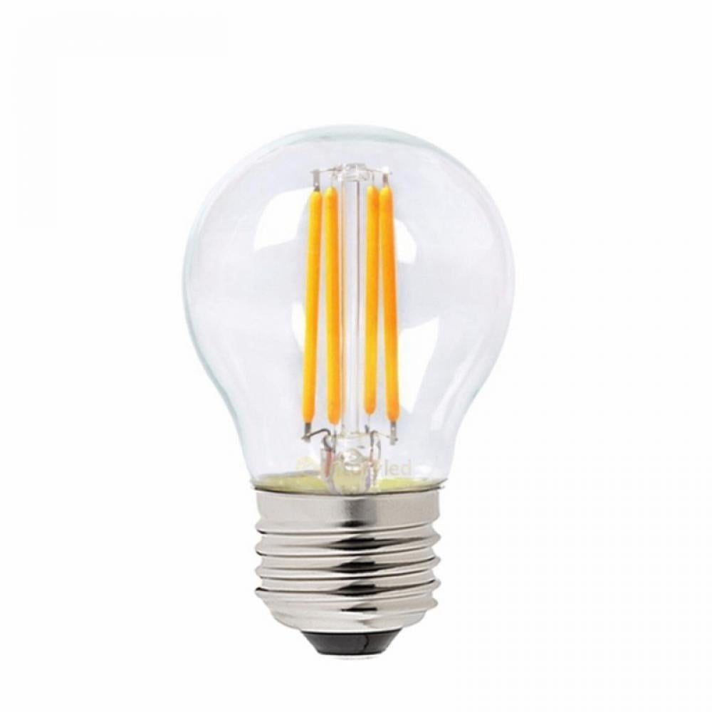 Лампа светодиодная HOROZ ELECTRIC Filament Mini Globe-6 6W A60 E27 4200K