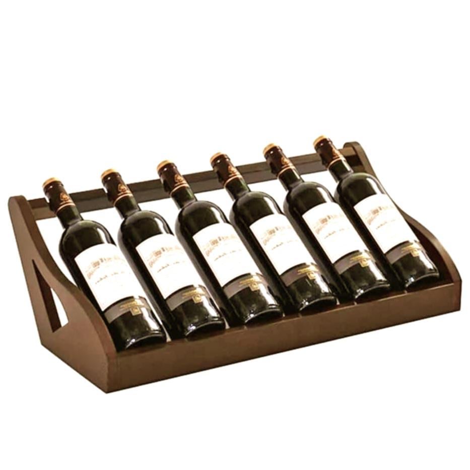 Полка для вина настольная Мелтер 6 Капучино (Впс-611009)