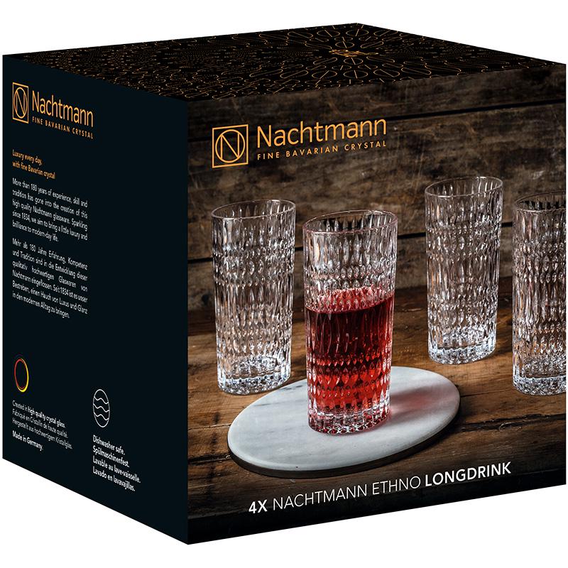 Набор стаканов для напитков Nachtmann Ethno 434 мл 4 шт. (111002704)