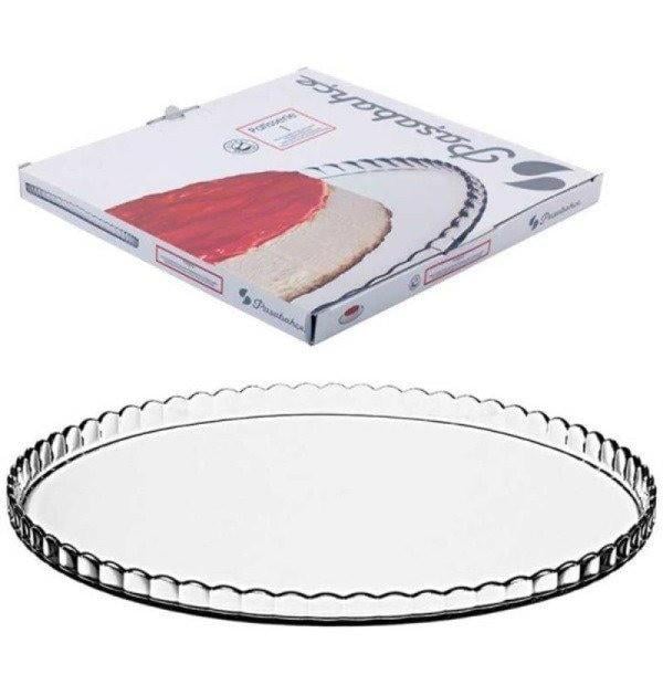 Тортівниця скляна Pasabahce Patisserie 24 см 1,6 см (c38070c8) - фото 2 Тортівниця скляна Pasabahce Patisserie 24 см 1,6 см (c38070c8) - фото 2