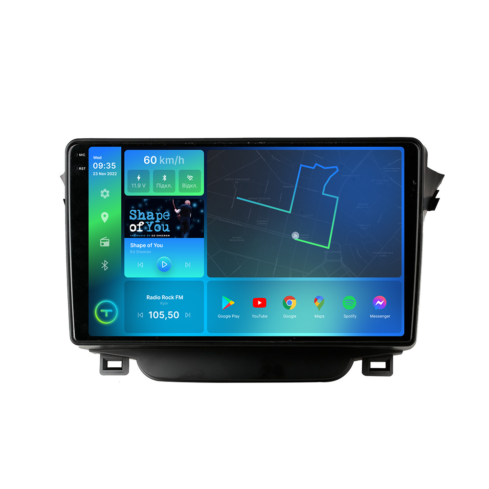 Автомагнитола штатная Torssen 2K F9432 для Hyundai I30 12-17/Elantra GT GD 4G/Carplay/DSP 4/32 GB 9" (202303183)