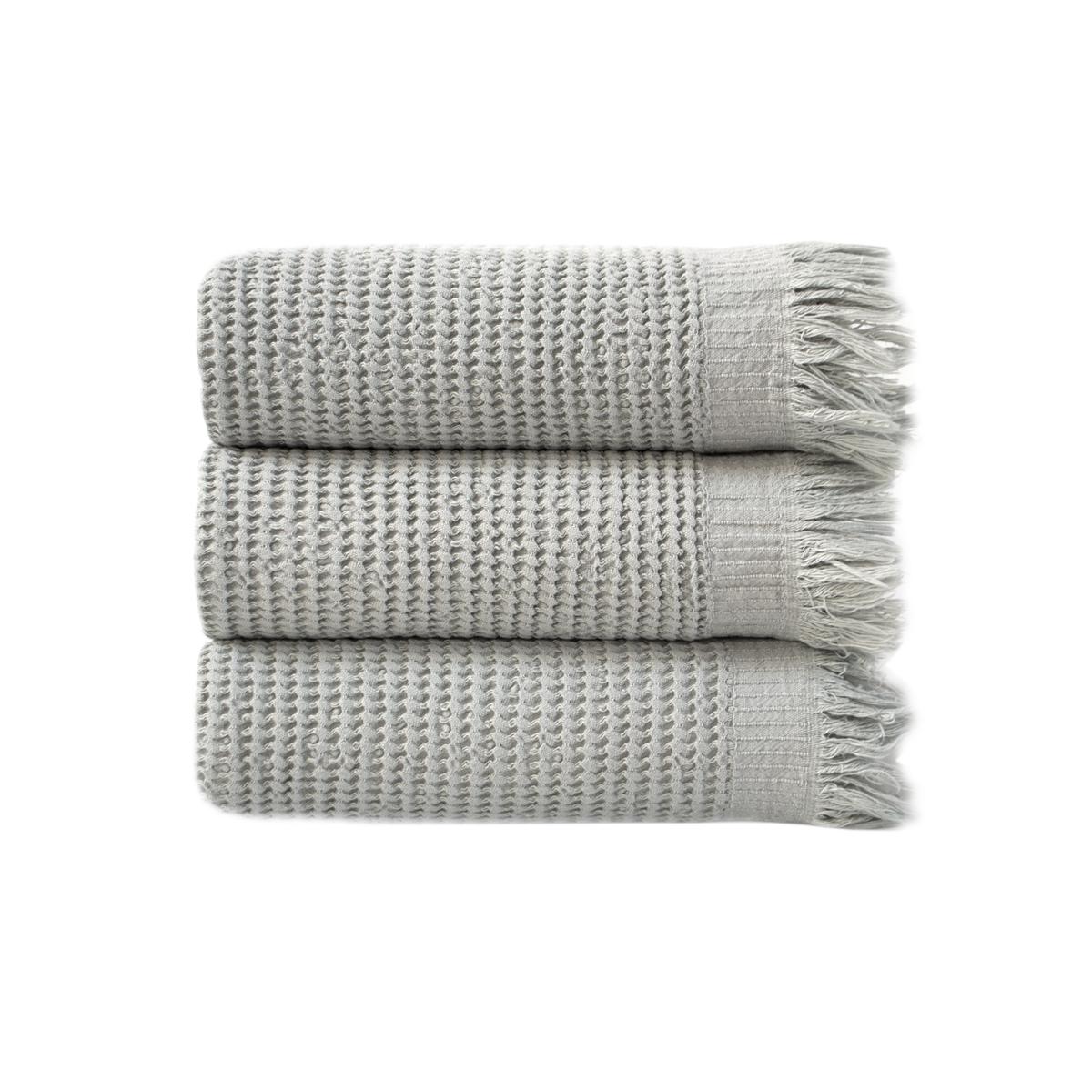 Рушник Lotus Home Rius 300 г/кв. м 50x100 см Світло-сірий (svt-2000022333139) - фото 5