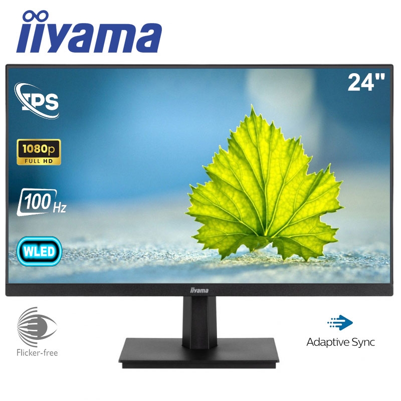 Монитор Iiyama XU2492HSU-B6 безрамочный IPS 1920x1080 Full HD 24" 4W (26832364) - фото 4 Монитор Iiyama XU2492HSU-B6 безрамочный IPS 1920x1080 Full HD 24" 4W (26832364) - фото 4