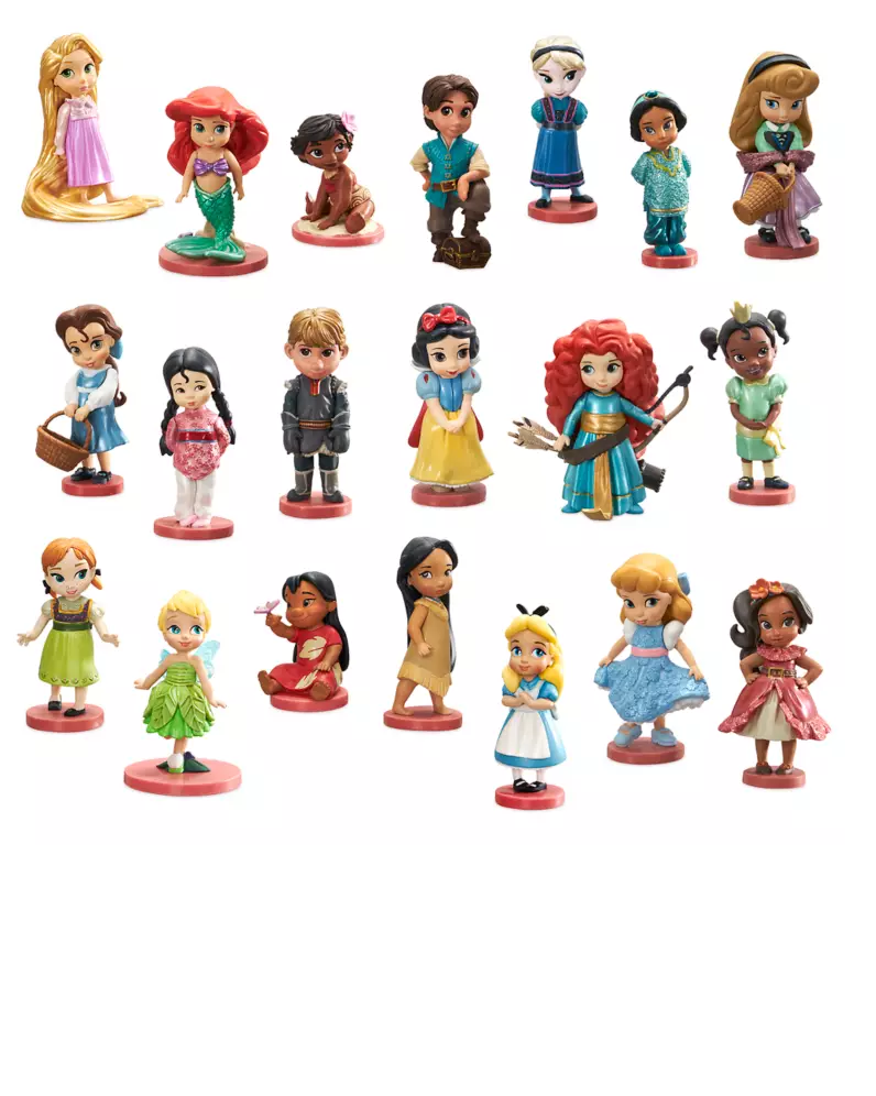 Набор фигурок Disney из 20 мини аниматоров Жасмин/Золушка/Кристоф/Флинн/Рапунцель/Ариэль/Моана/Эльза (11326283)