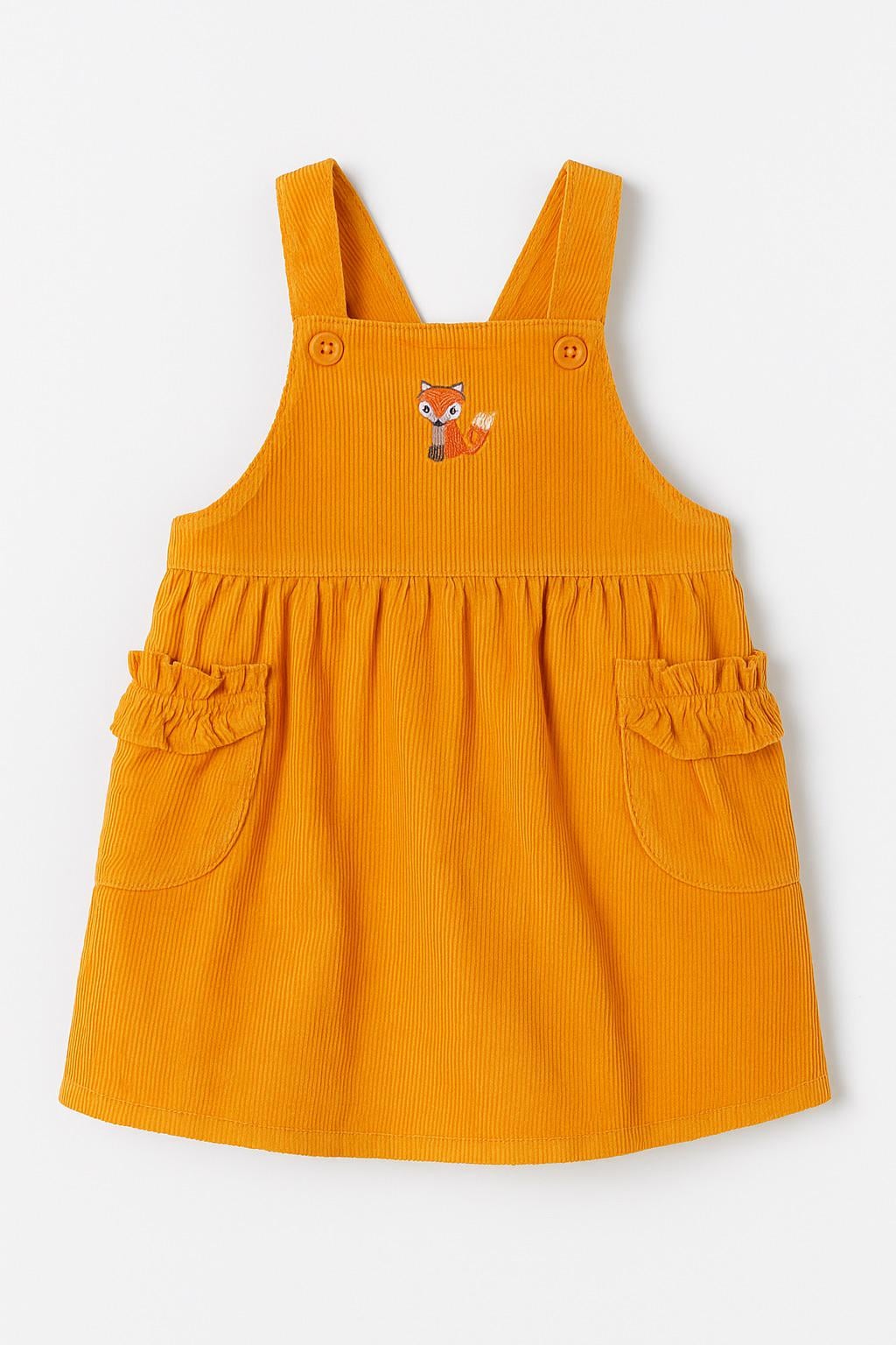 Платье 5.10.15 Kids 6Q4302 62 см Оранжевый