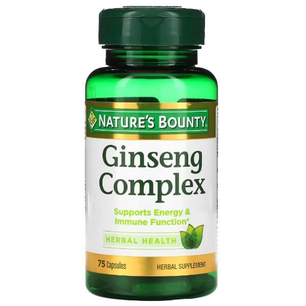 Женьшень Nature's Bounty Ginseng Complex 75 капс. (000021678)