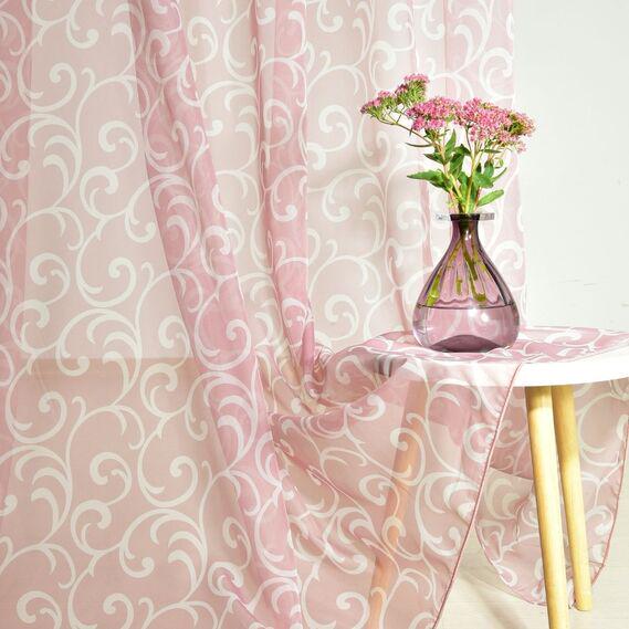 Тюль-вуаль IDEIA Завиток V-23 3,0 м Пудра (2200004165615)