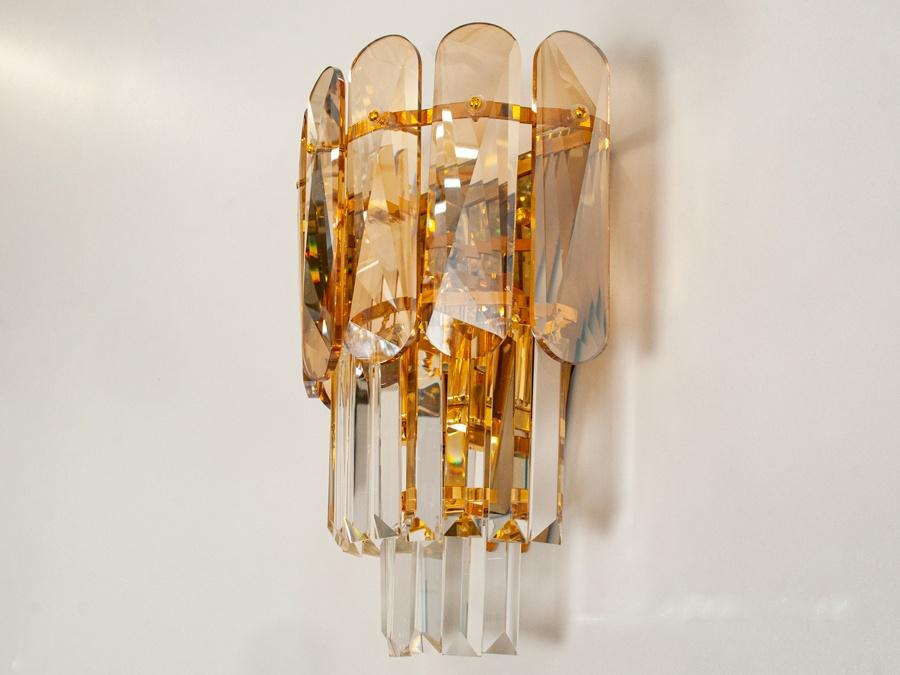 Бра хрустальный Магия света Золотой (200815-1W-G) - фото 3 Бра хрустальный Магия света Золотой (200815-1W-G) - фото 3