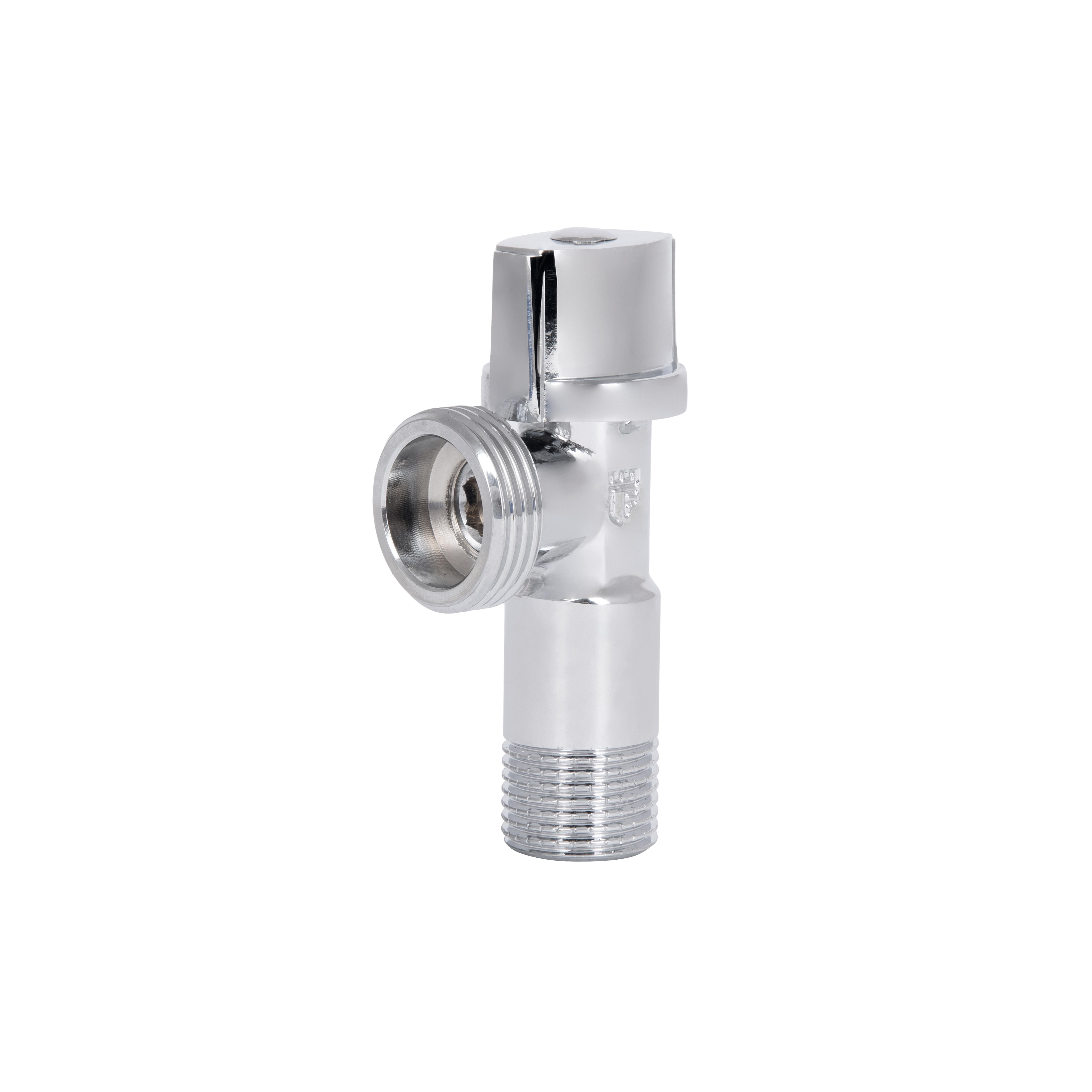 Кран шаровой Арко Thermo Alliance Standart 1/2"Зх3/4"С угловой для приборов Хром (SF340W1520)