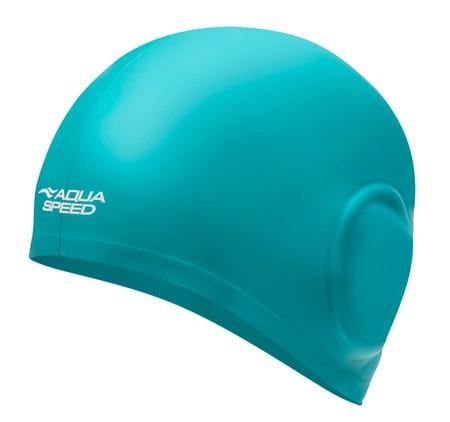 Шапочка для плавания Aqua Speed EAR CAP Volume OSFM Бирюзовый (5905718615087) Шапочка для плавания Aqua Speed EAR CAP Volume OSFM Бирюзовый (5905718615087)