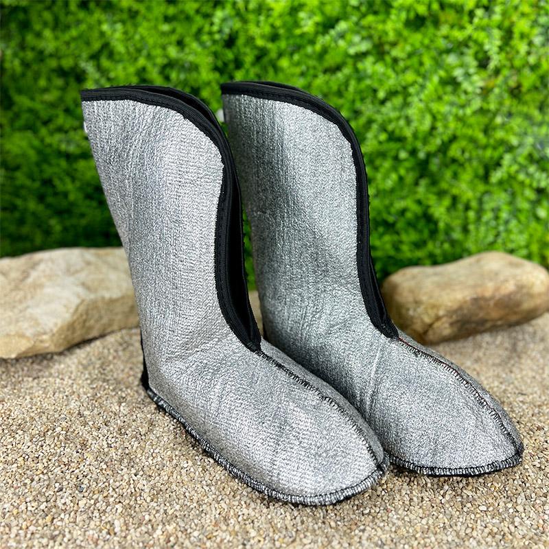 Чоботи пінові чоловічі VS-005036-50 високі з фольгованим утеплювачем 26,5 см p. 42 Зелений (72678099) - фото 5