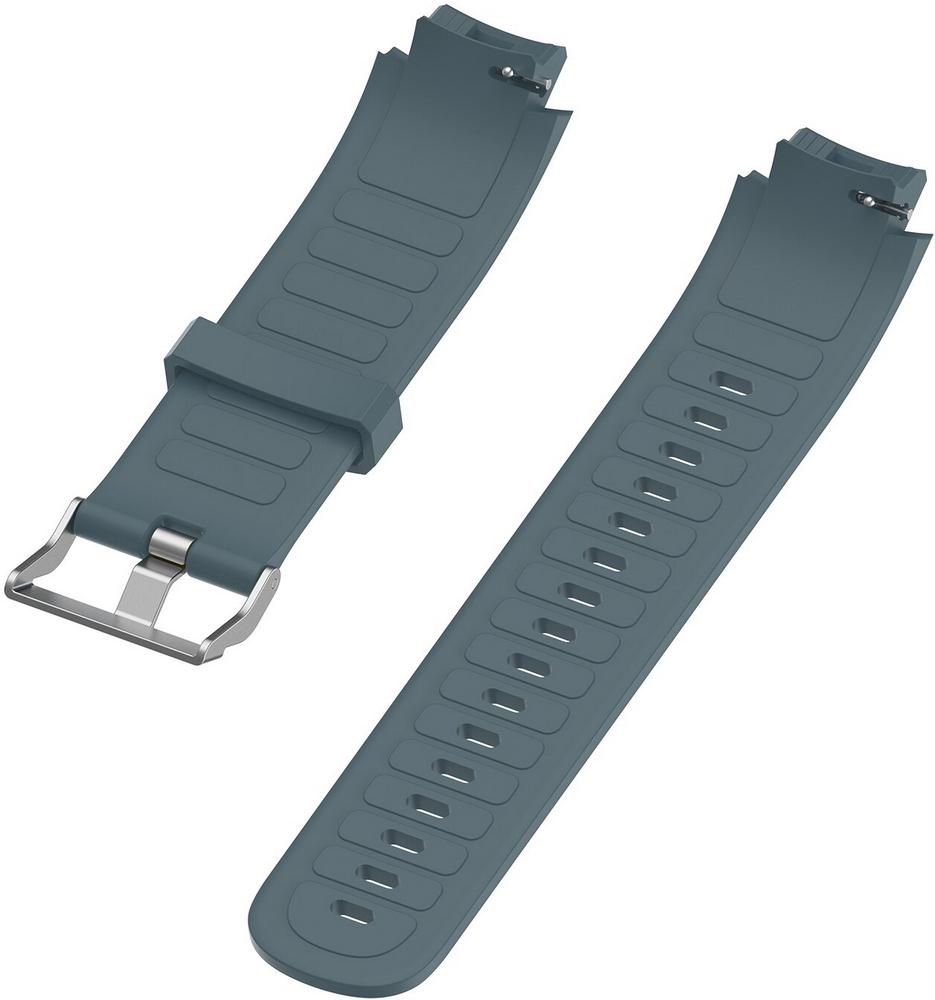 Ремешок Jsota для Amazfit Verge силиконовый Grey/Blue (16409) - фото 2 Ремешок Jsota для Amazfit Verge силиконовый Grey/Blue (16409) - фото 2