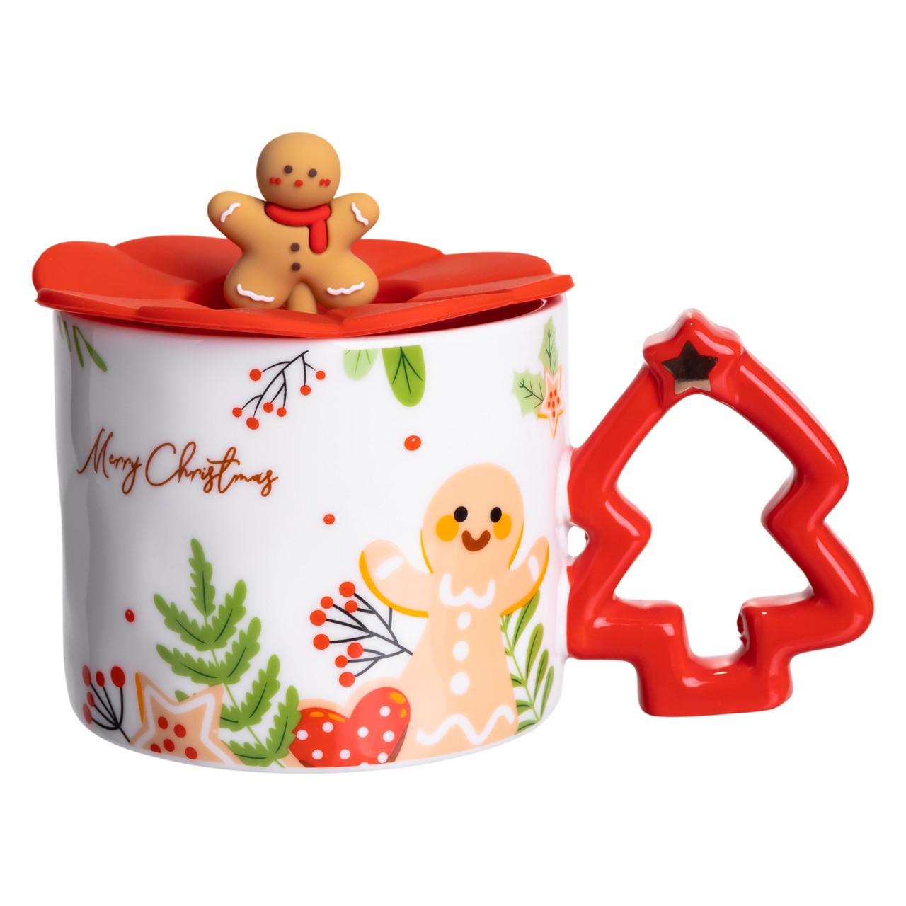 Чашка порцелянова Christmas Tree 400 мл (FM-CS-18GR) - фото 3 Чашка порцелянова Christmas Tree 400 мл (FM-CS-18GR) - фото 3