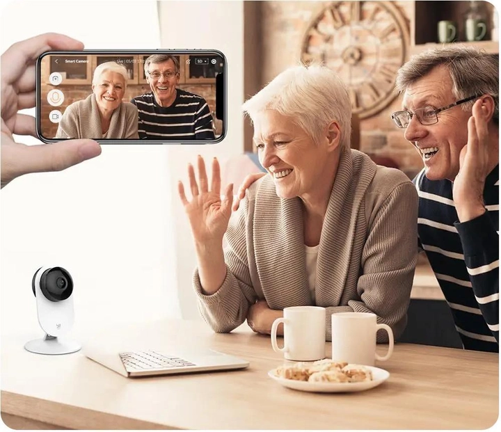 Камеры видеонаблюдения YI 1080P Home Wi-Fi Smart IP Camera Global 2 шт. (11446359) - фото 10