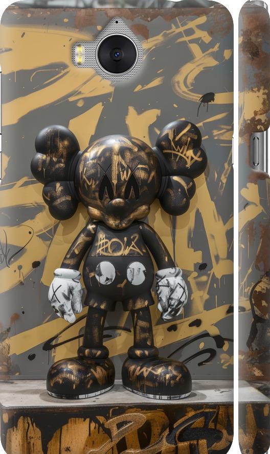 Чехол на Huawei Y5 2017 Bronze kaws (6097m-992-42517)