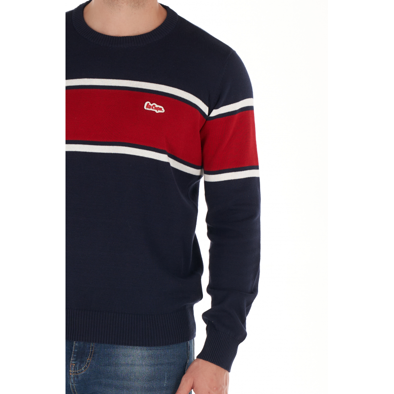 Светр чоловічий Lee cooper 10495521 M Синій - фото 3