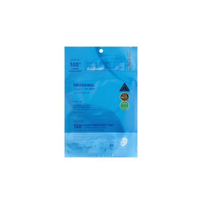 Маска гидрогелевая VT Cosmetics HYDROP REEDLE SHOT 100hL 2STEP HYDROGEL MASK двухэтапная увлажняющая (2476855300)