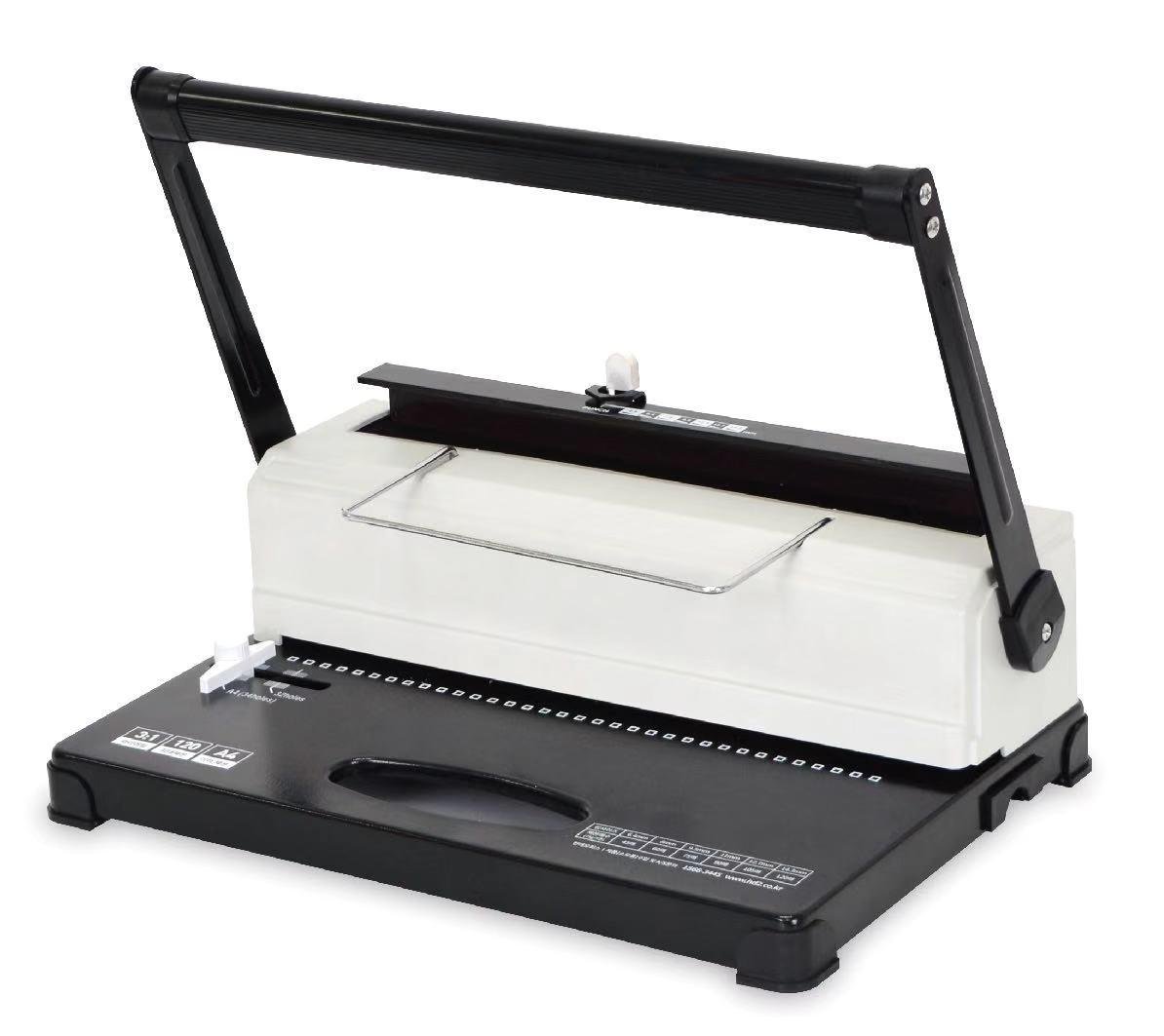 Биндер на металлическую пружину YIBO U516 квадратные отверстия (000014605)