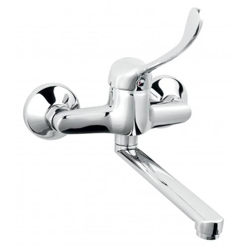Змішувач для умивальника Ferro Vasto BVAM5 ліктьовий Хром (250662)