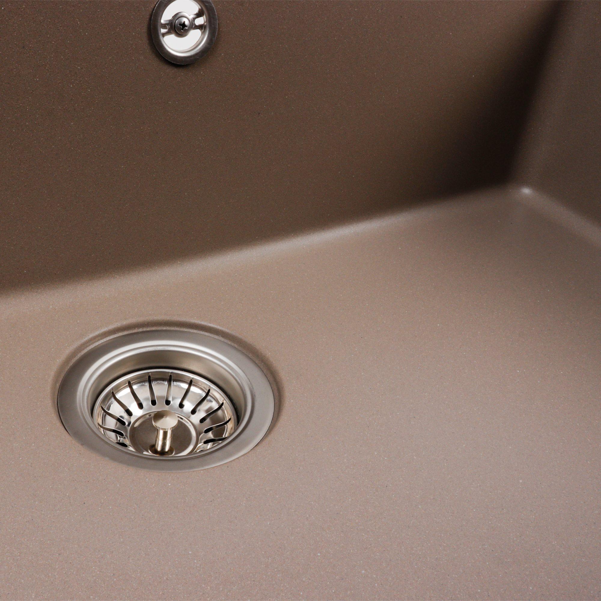 Мойка для кухни гранитная Platinum 7850 Bogema матовая Дюна - фото 5 Мойка для кухни гранитная Platinum 7850 Bogema матовая Дюна - фото 5