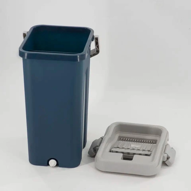 Комплект швабра с ведром и автоматическим отжимом 8 л - фото 5