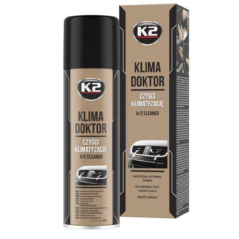 Очищувач для системи кондиціонування K2 Klima Doctor A/C Cleaner аерозоль 500 мл (36293076)