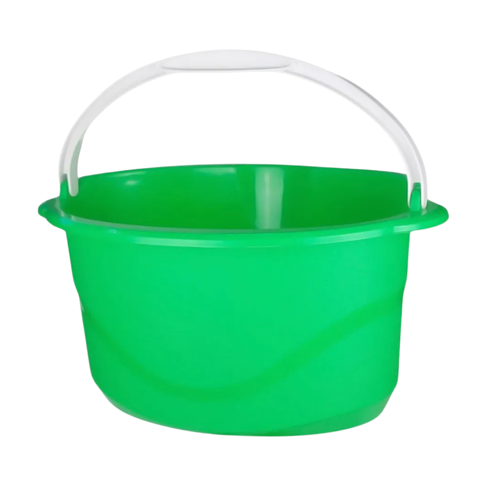 Ведро овальное Soloplast пластиковое хозяйственное с ручкой 16 л (ВО-16)