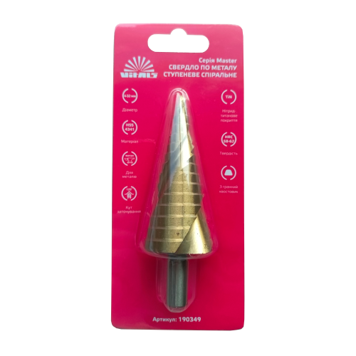 Сверло ступенчатое спиральное Vitals Master 4/32 мм (26768236)