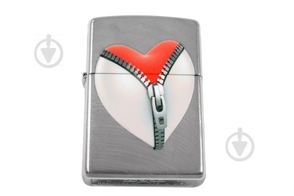 Зажигалка бензиновая Zippo ZIP HEART EBONY (28327)