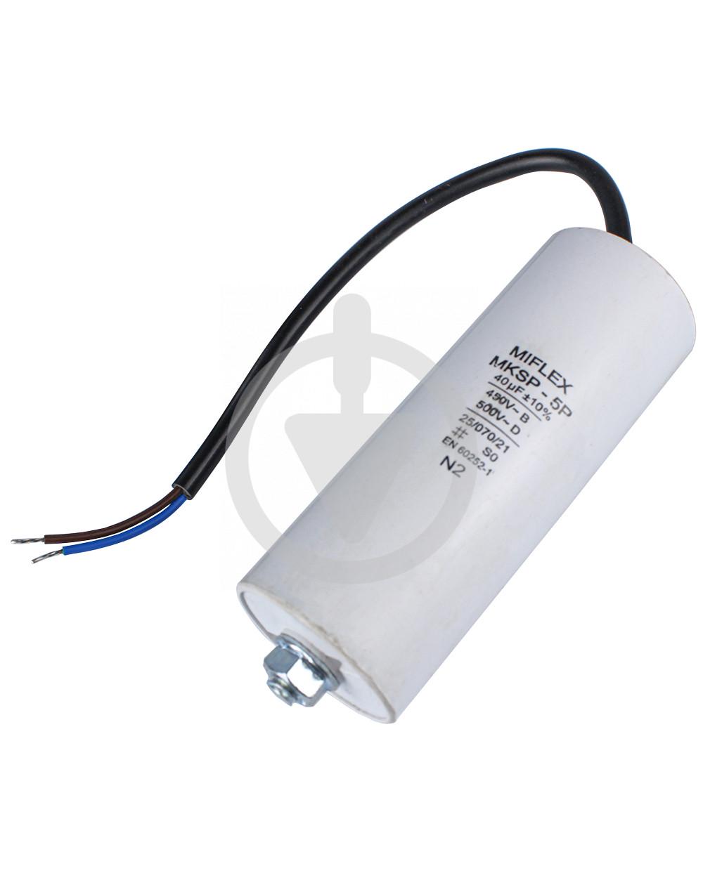 Конденсатор затиральной машины KREBER 40 мкФ (13476811) Конденсатор затиральной машины KREBER 40 мкФ (13476811)