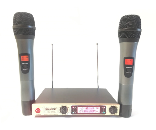 Беспроводная радиосистема Shure SM58 ii на два микрофона с чехлом
