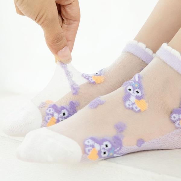 Носки детские L на стопу 16-18 см 5 пар Фиолетовый (L00021-4) - фото 2 Носки детские L на стопу 16-18 см 5 пар Фиолетовый (L00021-4) - фото 2