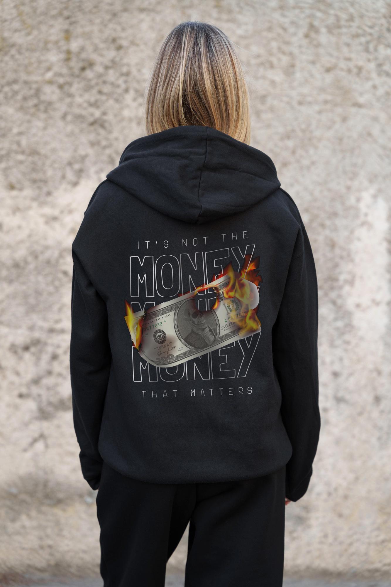 Худи-зип с принтом Without Fire  Kane S/M Black (S/M8055816) - фото 10