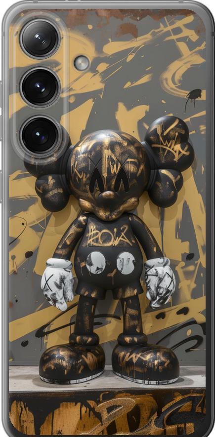 Чехол на Samsung Galaxy S24 Bronze kaws (6097u-3390-42517)