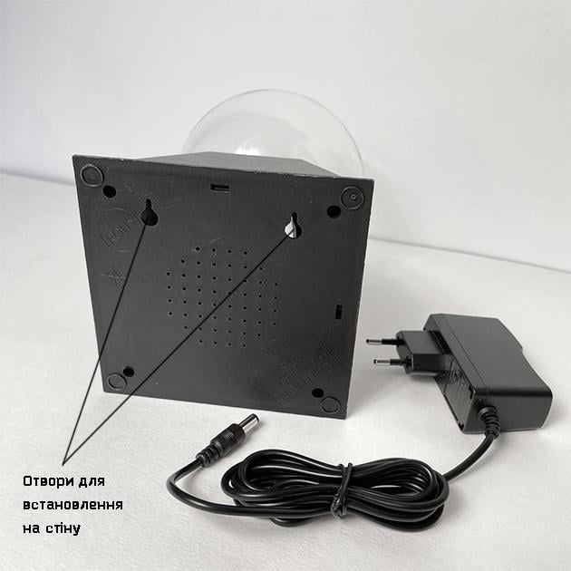 Шар ночник Тесла плазменный с молниями с голосовым и сенсорным управлением 19 см Черный - фото 9