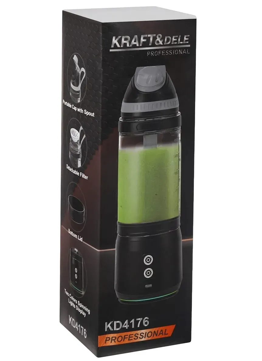 Блендер аккумуляторный Kraft&Dele KD4176 два режима 0,7 л (KD4176)