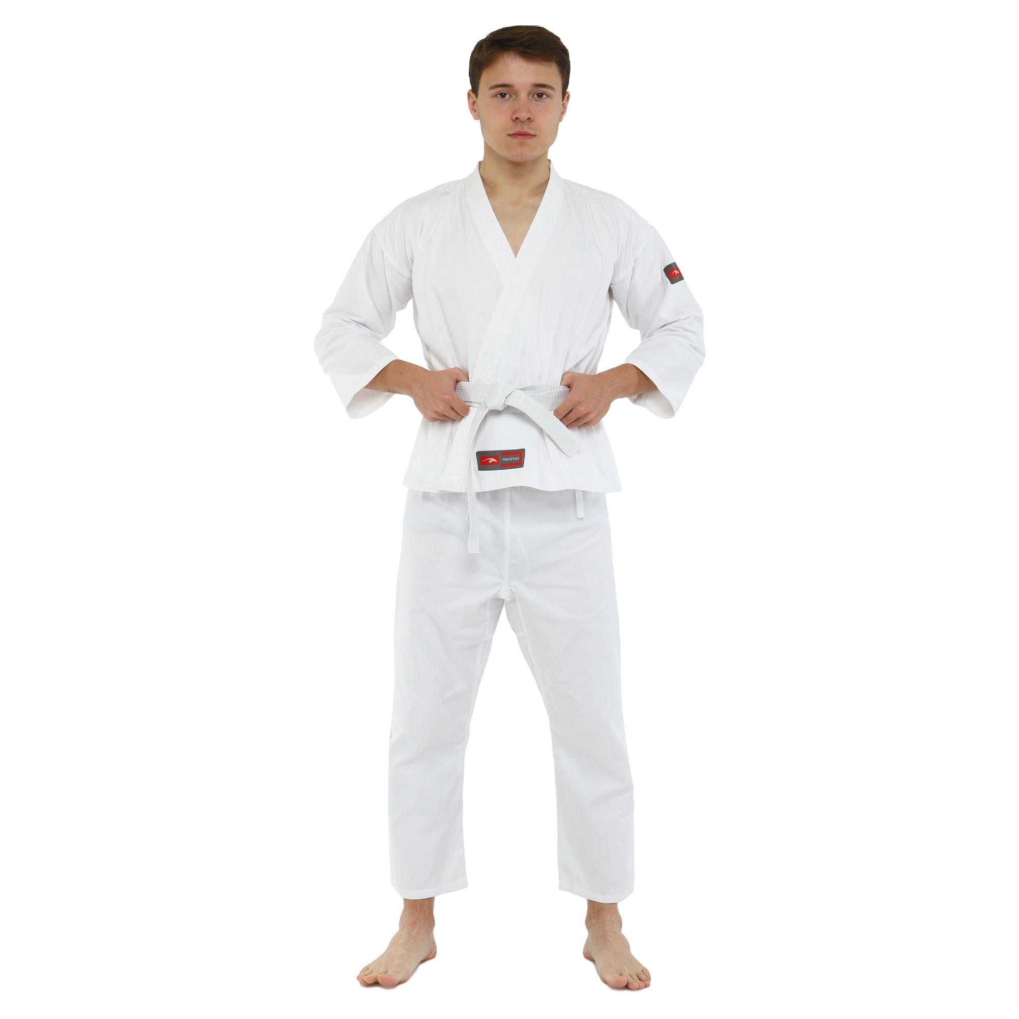 Кимоно каратэ Maraton MTR082 р. 3/160 см Белый (6936116105666)