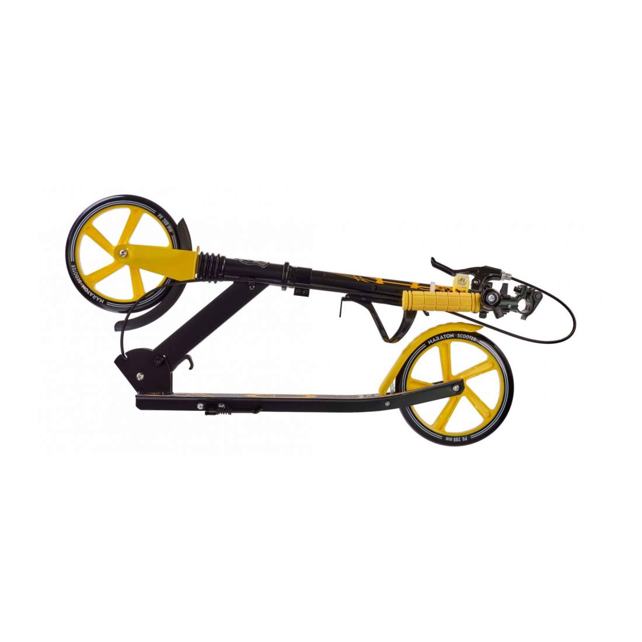Самокат міський Maraton RIDER Жовтий - фото 2 Самокат міський Maraton RIDER Жовтий - фото 2