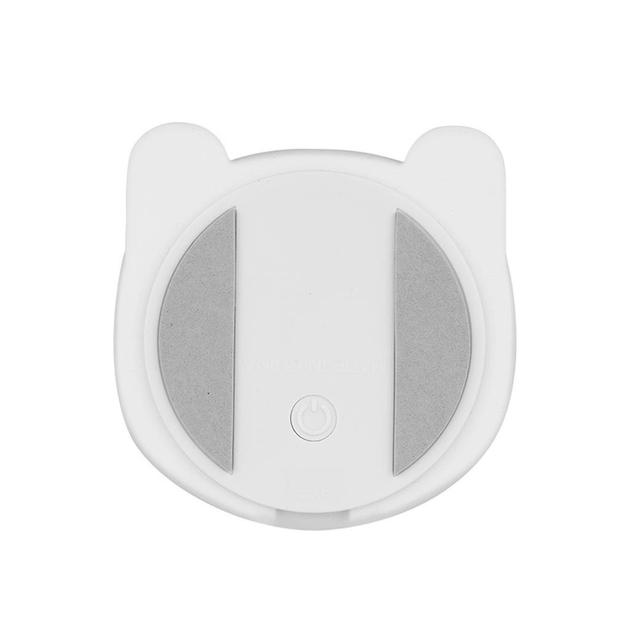 Ночник детский силиконовый Зайчик Белый (543-19) - фото 4