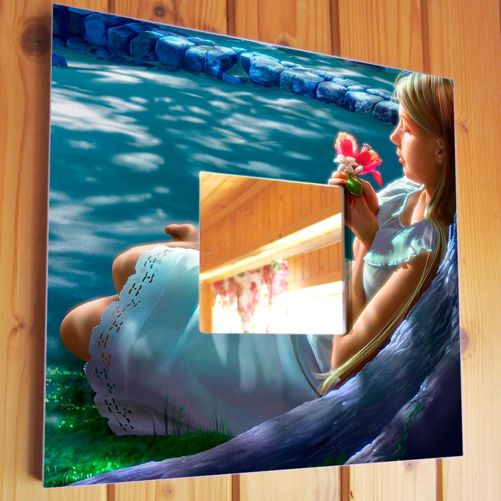 Зеркало декоративное Манга 260х260 мм (M03900)