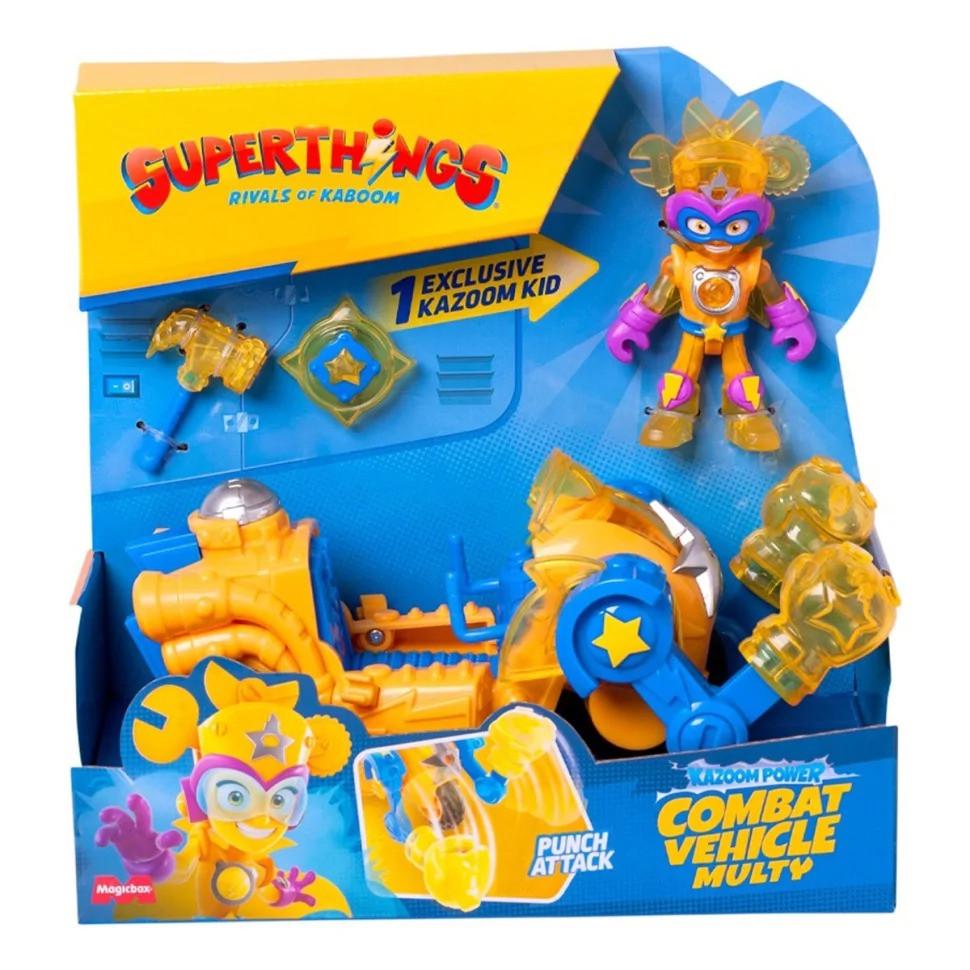 Машина SuperThings боевая техника с фигуркой Черный (IG-173-N-650)