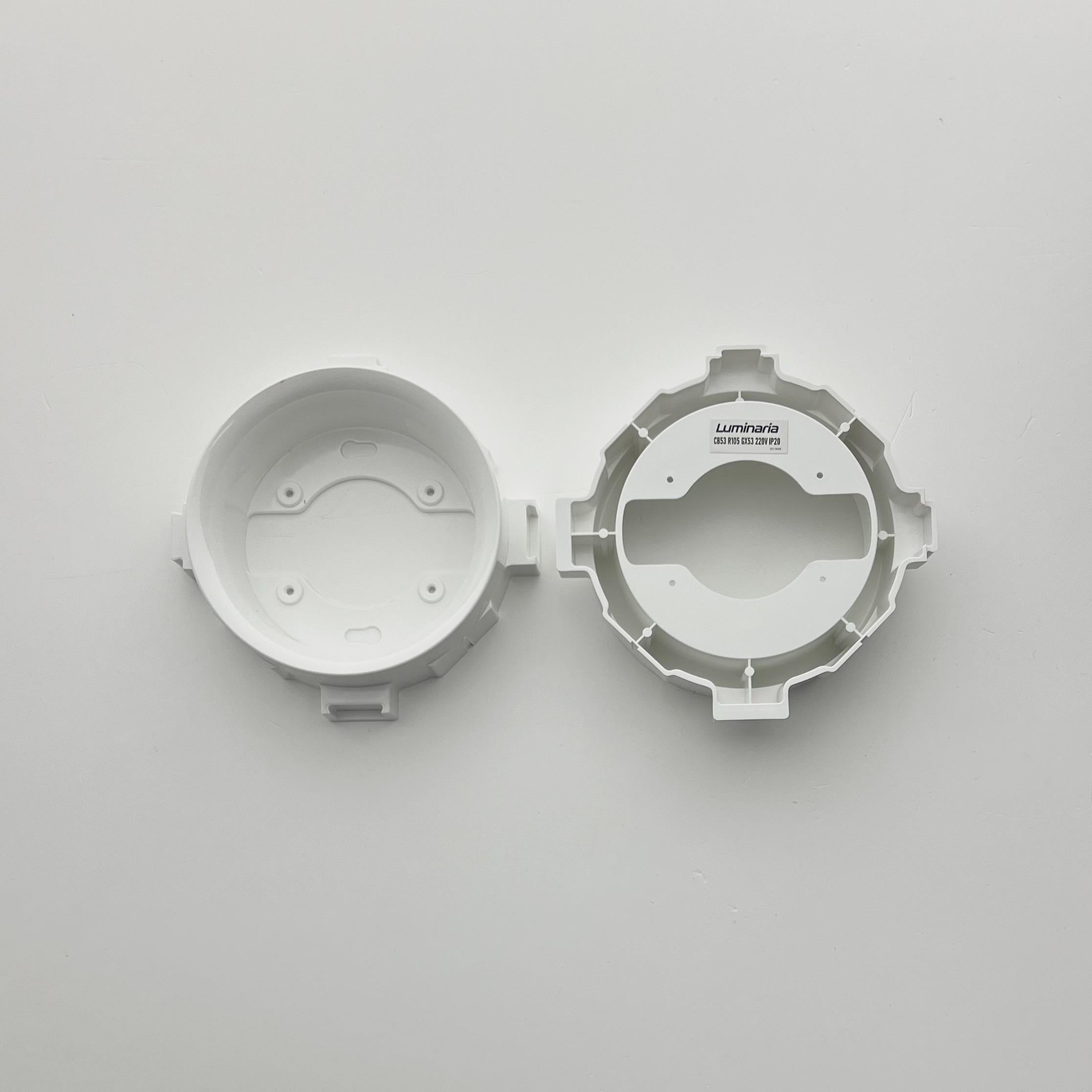 Светильник для натяжных потолков встраиваемый Luminaria СВ53 R105 GX53 220V IP20 Black (31465588) - фото 4 Светильник для натяжных потолков встраиваемый Luminaria СВ53 R105 GX53 220V IP20 Black (31465588) - фото 4