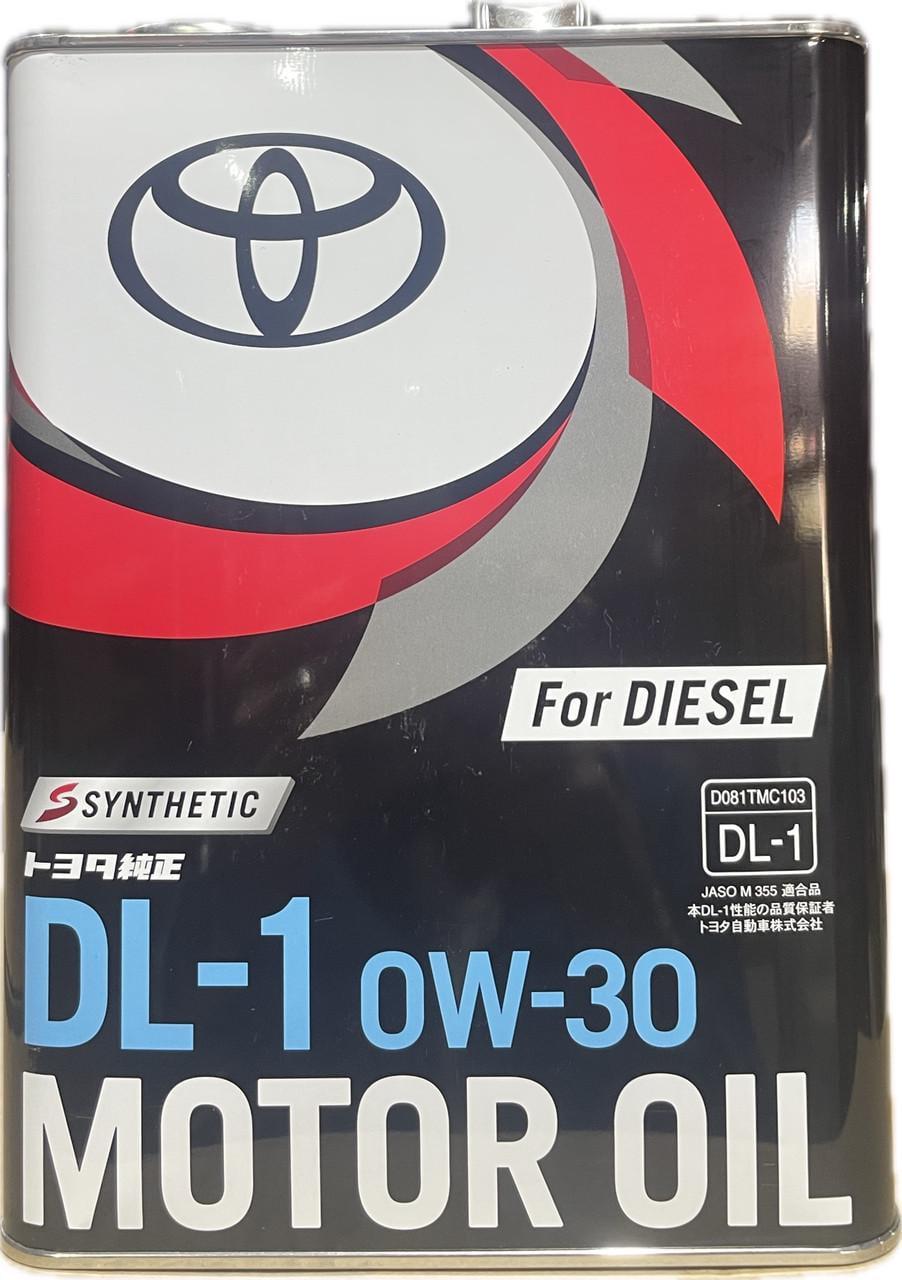 Моторне мастило Toyota Diesel Oil DL1 0W-30 4 л (0888303205)